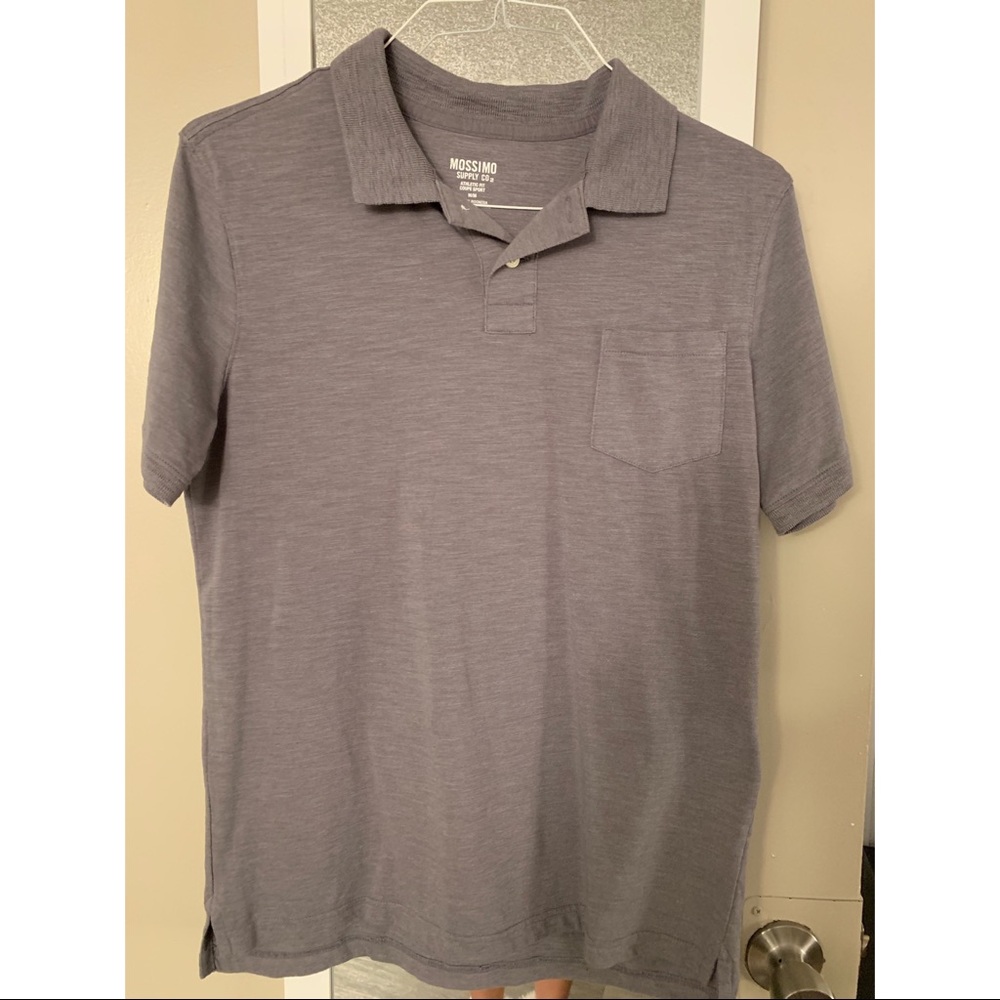 Mossimo Gray Polo size M